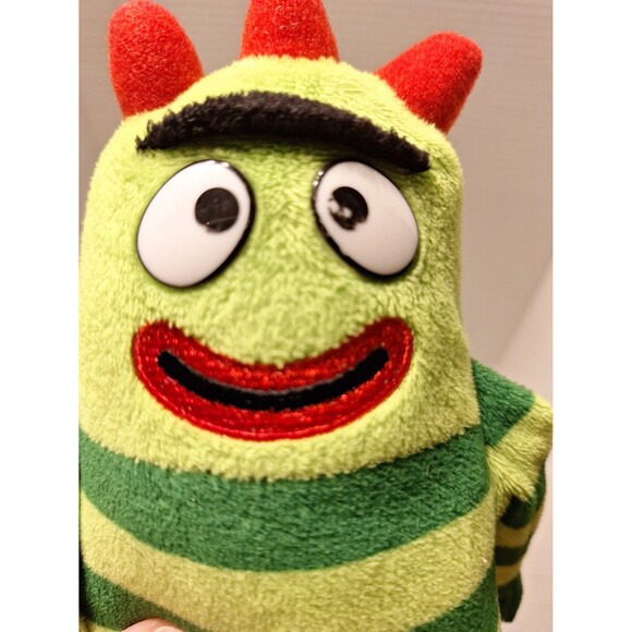 YO Gabba Gabba Brobee TY beanie Babie plush stuffed toy - Picture 3 of 4